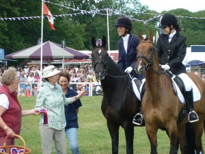 Denise and Kerry with HRH