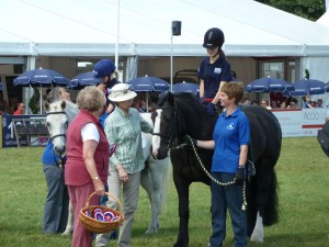 Laura meeting HRH