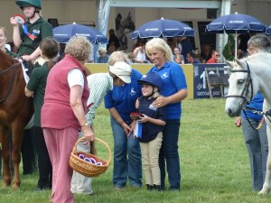 Zoe meeting HRH